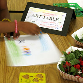 Kids In Motion Art Table